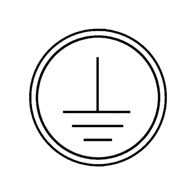 PESS-C-SS LABEL ID RATINGS 0.79"DIA BK/WHT