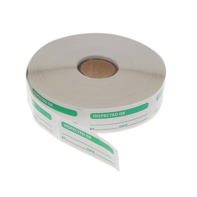 QLL402 LABEL ID/RATINGS 2"X0.75" GR/WHT