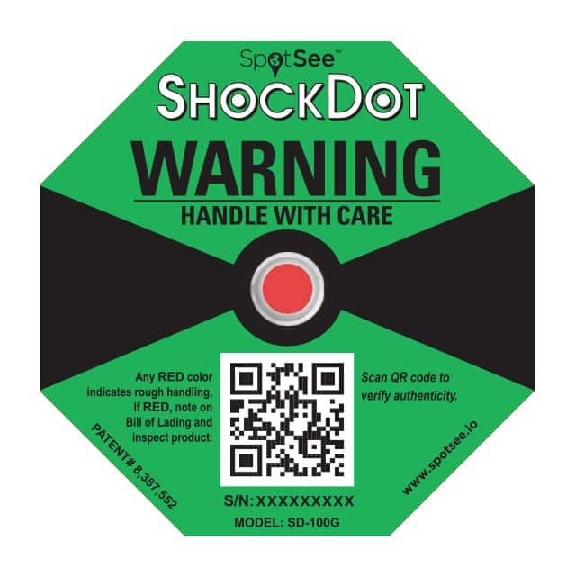 SD-100G SHOCKDOT LABEL 100G (GREEN)