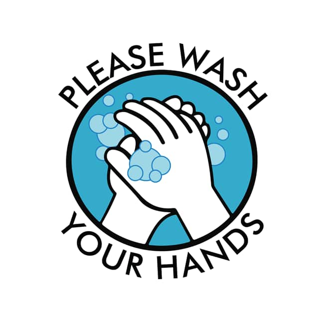 3M FP0862 WASH HANDS PLEASE WASH HANDS 5.5"X5.5" 1=1P