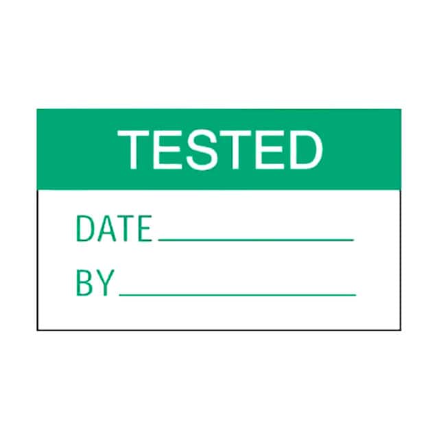 PLD-7 LABEL ID RATINGS 1.5"X1" 200PC