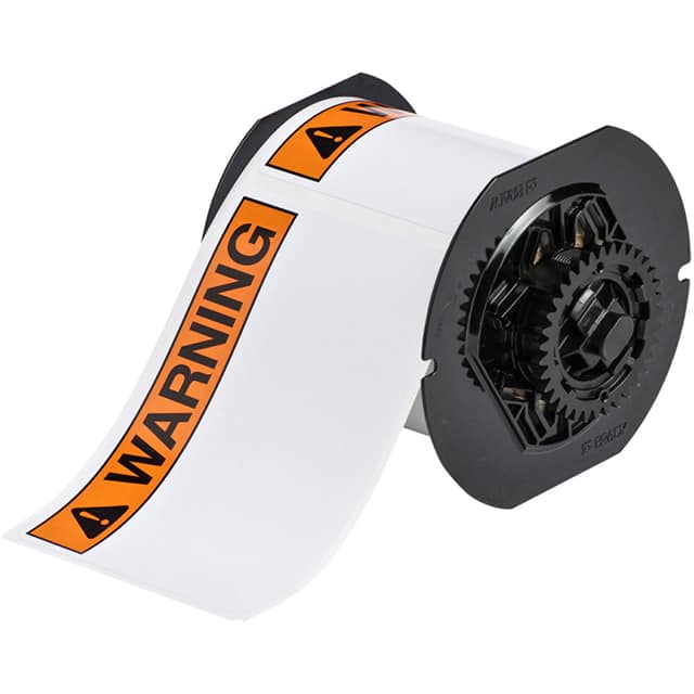 B30-241-595-ANSIWA LABEL 2.25"HX3"W WHITE 1=300PCS