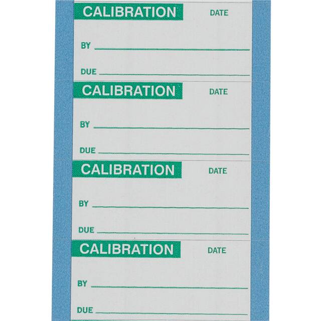 WOAF-9-PK LABEL GREEN ON SILVER 1=25PCS