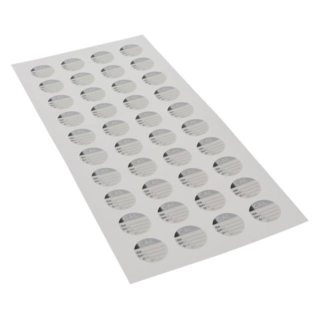 QCC359 LABEL ID/RATINGS 0.63"DIA BK/WHT