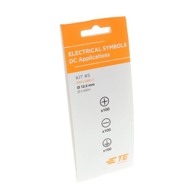 2404200-1 DC-LABEL-BK-300 1=300PCS