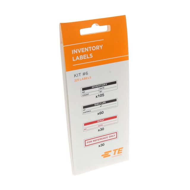 2404300-1 INVENTORY-LABEL-BK-225 1=225PCS