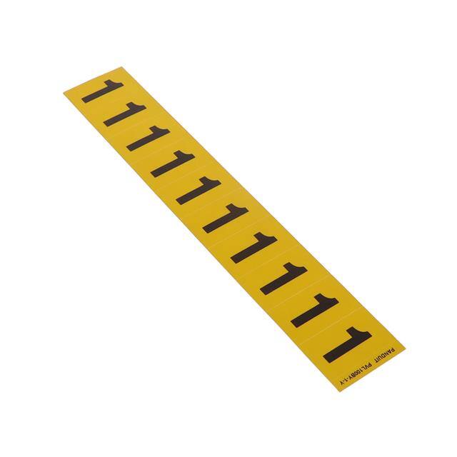 PVL100BY-1-Y LABEL ID/RATINGS 1.5"X0.88" 25PC