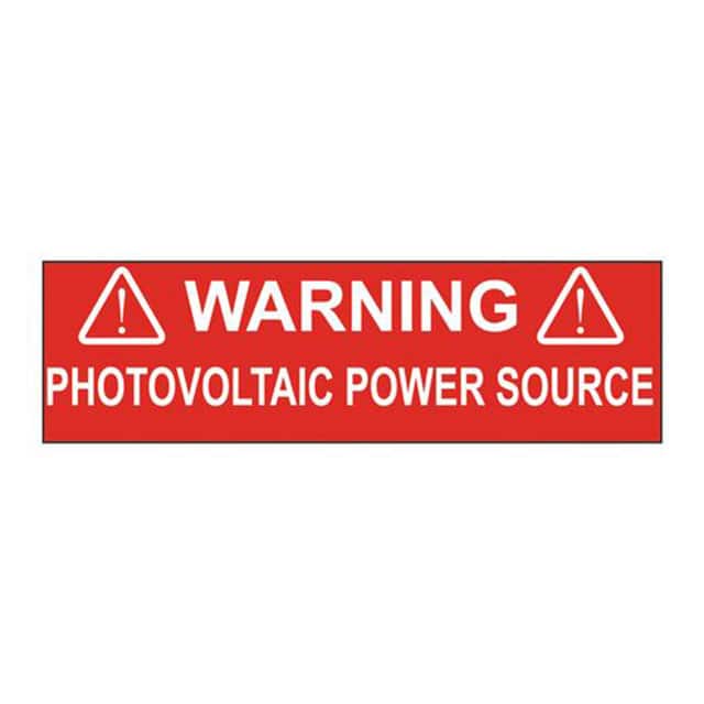 PPS0206WSR1-PS LABEL ELECTRL WARN 6"X1.75" W/RD