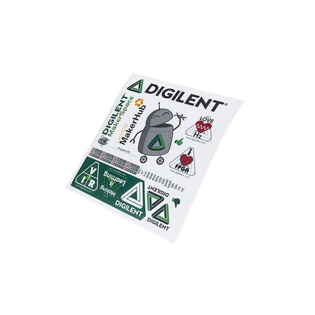 540-021 DIGILENT STICKER SHEET