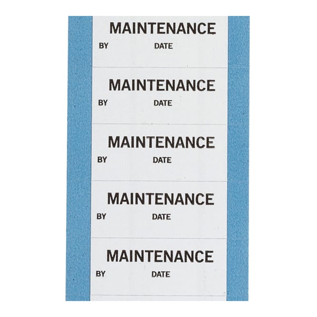 WO-43-PK LABEL BLACK ON WHITE 1=25PCS