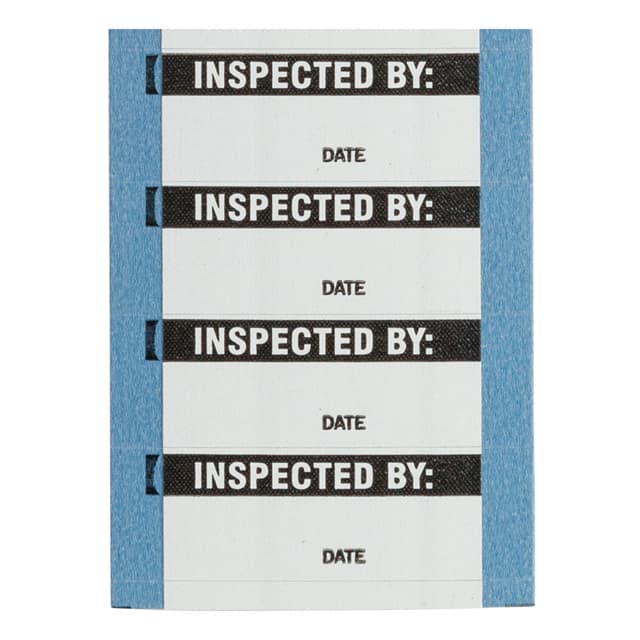 WO-52-PK LABEL BLACK ON WHITE 1=25PCS