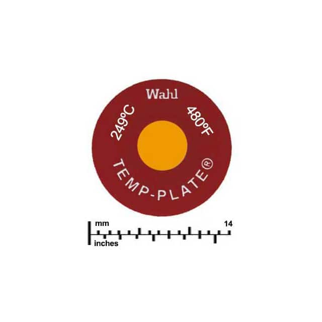 414-480F-249C ROUND SINGLE POSITION TEMP-PLATE