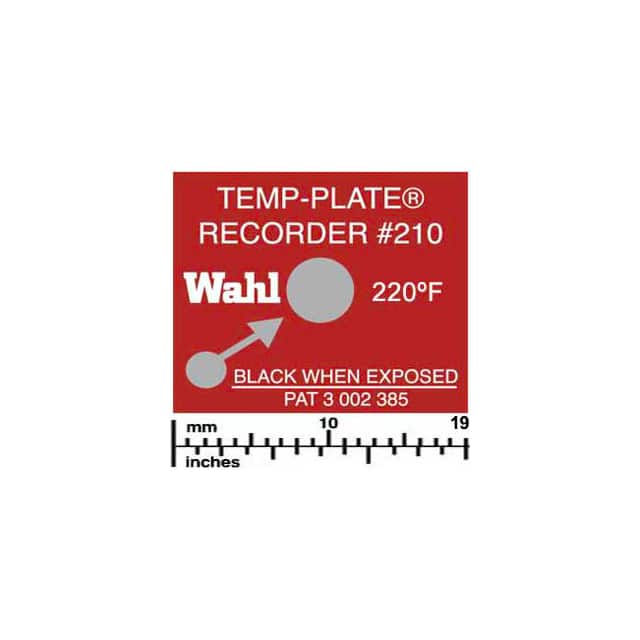 210-220F SINGLE POSITION TEMP-PLATE 220F