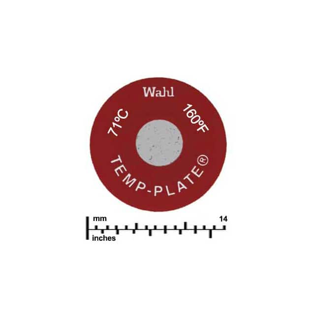 414-160F-71C ROUND SINGLE POSITION TEMP-PLATE