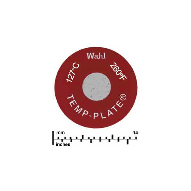 414-260F-127C ROUND SINGLE POSITION TEMP-PLATE