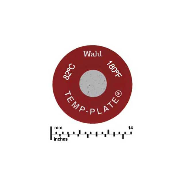 414-180F-82C ROUND SINGLE POSITION TEMP-PLATE