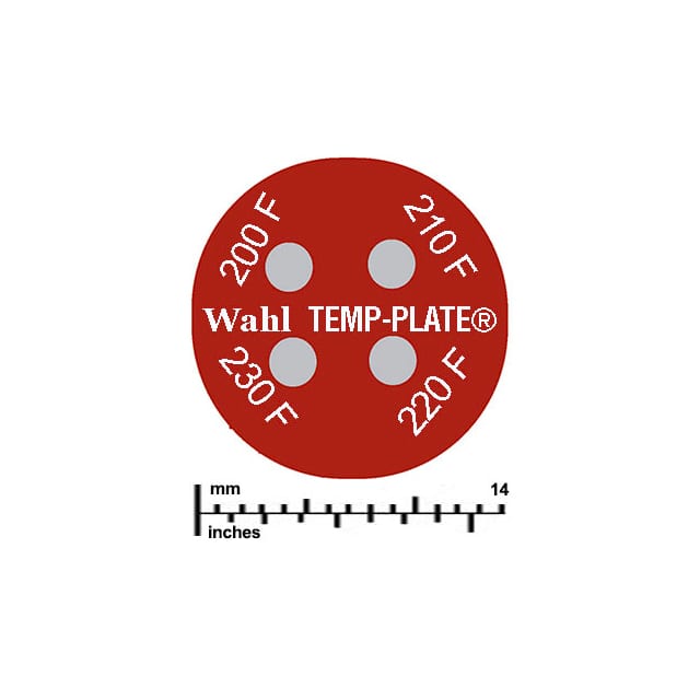 444-200F ROUND MINI 4-POSITION TEMP-PLATE