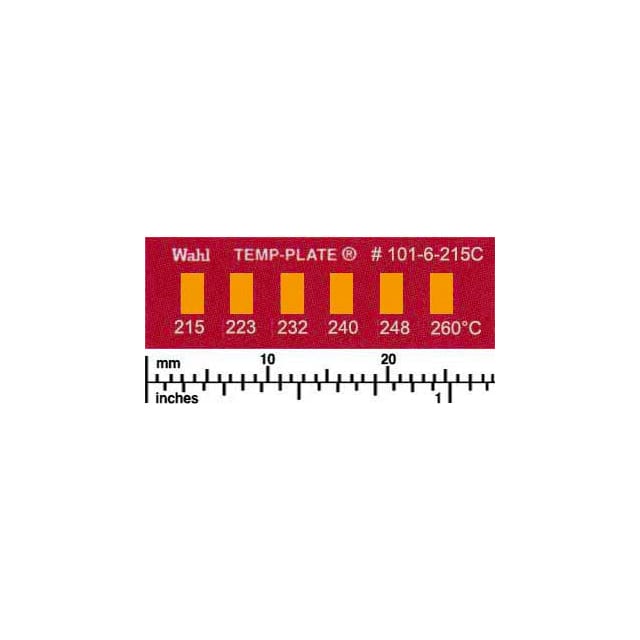 101-6-215C MINI SIX-POSITION TEMP-PLATE 21