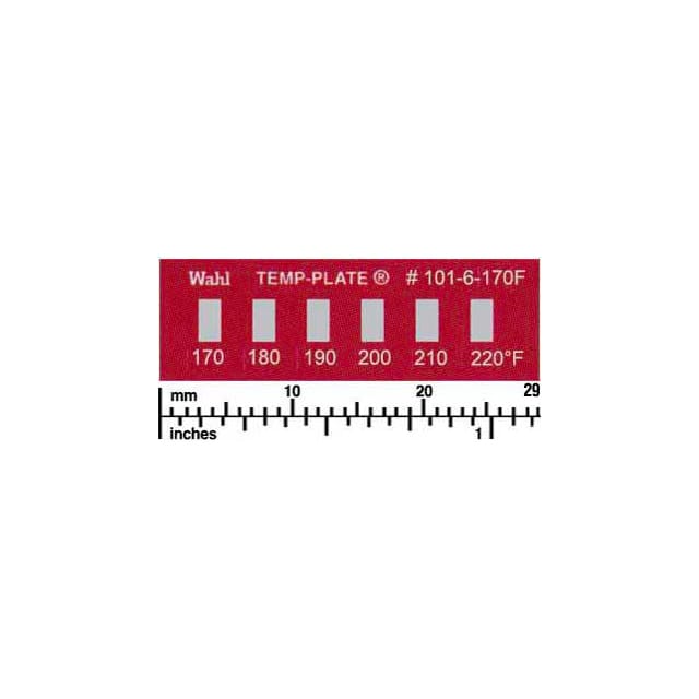 101-6-170F MINI SIX-POSITION TEMP-PLATE 17