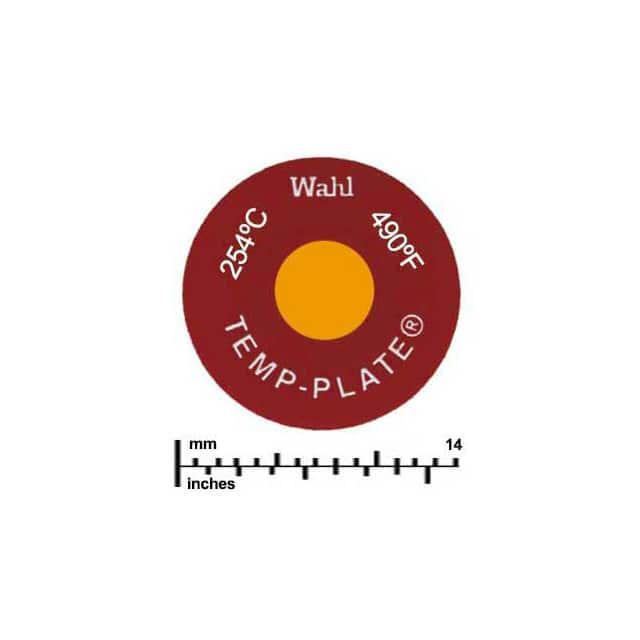 414-490F-254C ROUND SINGLE POSITION TEMP-PLATE