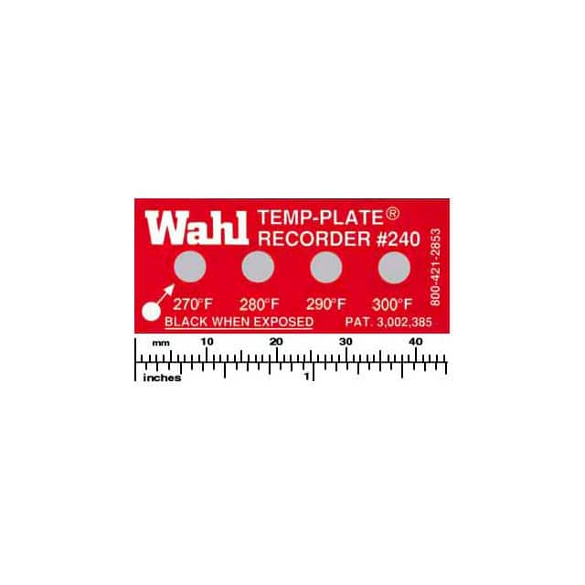 240-270F STANDARD FOUR-POSITION TEMP-PLAT