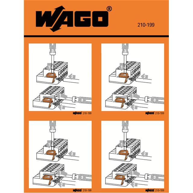 210-199 STICKERS FOR OPERATING INSTRUCTI