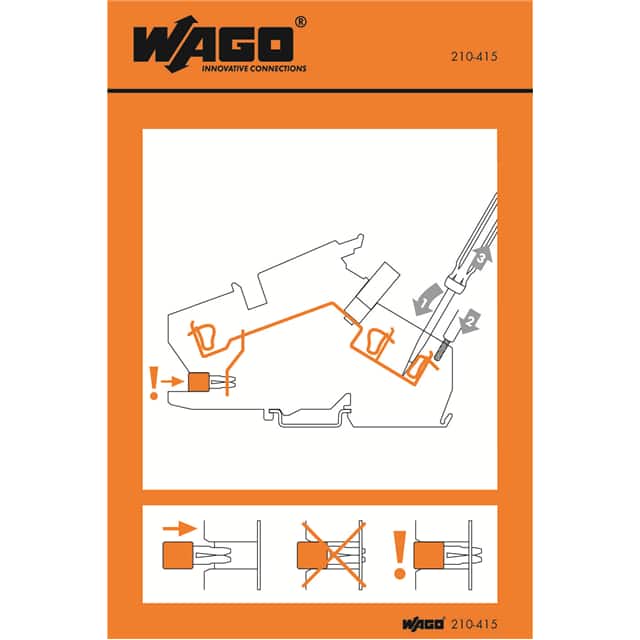 210-415 STICKERS FOR OPERATING INSTRUCTI