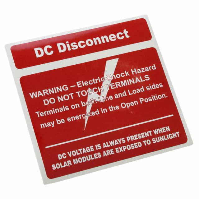 SOL-DCD-104100-4-0.1 LABEL ID/RATINGS 4.12"X3.97"