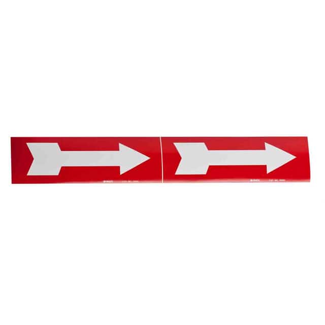 76512 B946 WHT/RED STYLE 2 DOUBLE ARRO