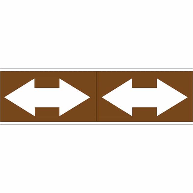 109932 B946 STY 2HV WHT/BROWN DBL ARROW