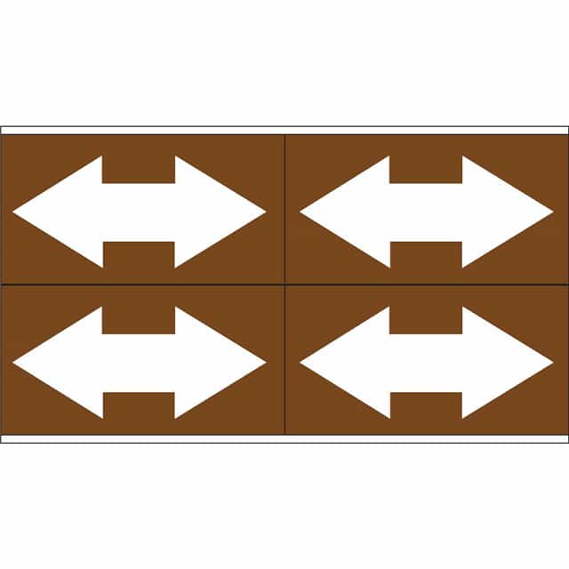 109936 B946 STY-4 WHT/BROWN DBL ARROW