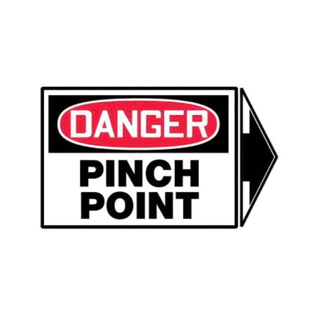 PLVS0305D3155 LABEL ELECTL WRN 5"X3.5" RD/BK/W