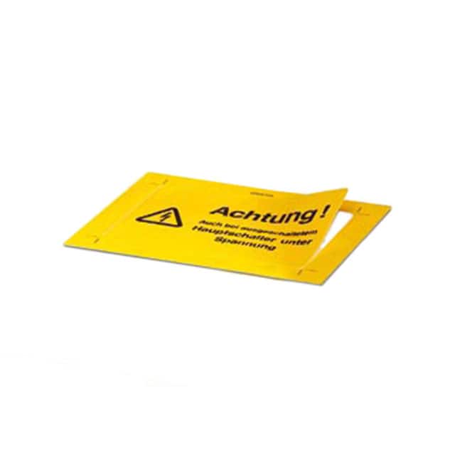 1004500 LABEL ELECTRL WARN 2.91"X2.05"