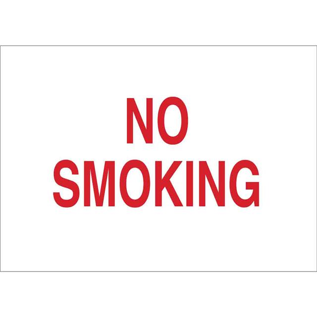 88426 B302-10X14-WG-O-NO SMOKING SIGN
