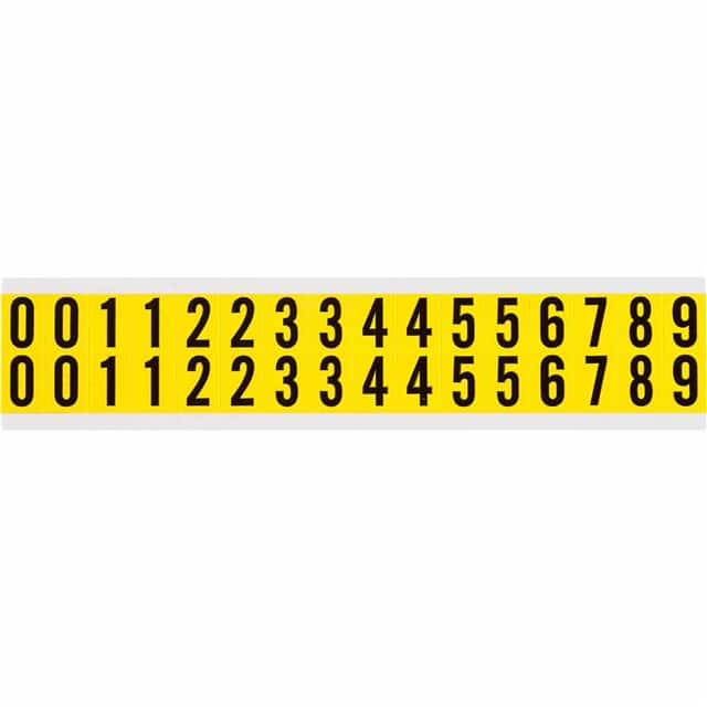34210 B498 N&L BLK/YEL 3420-0-9 CONSEC