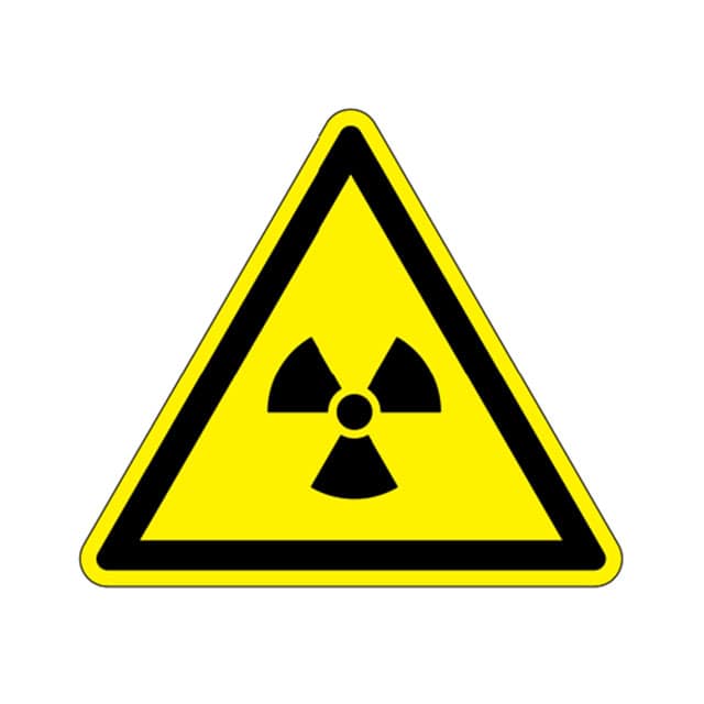 PESW-A-6Y LABEL ELECT WARN 0.5" BK/YL 10PC