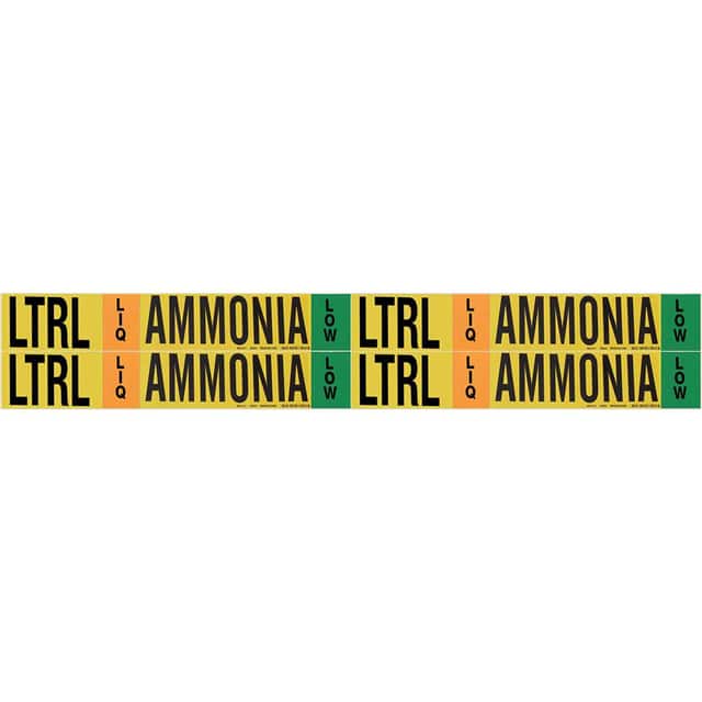90434 AMMONIA (IIAR) PIPE MARKERS