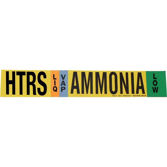 90410 AMMONIA (IIAR) PIPE MARKERS