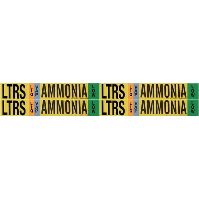 90435 AMMONIA (IIAR) PIPE MARKERS