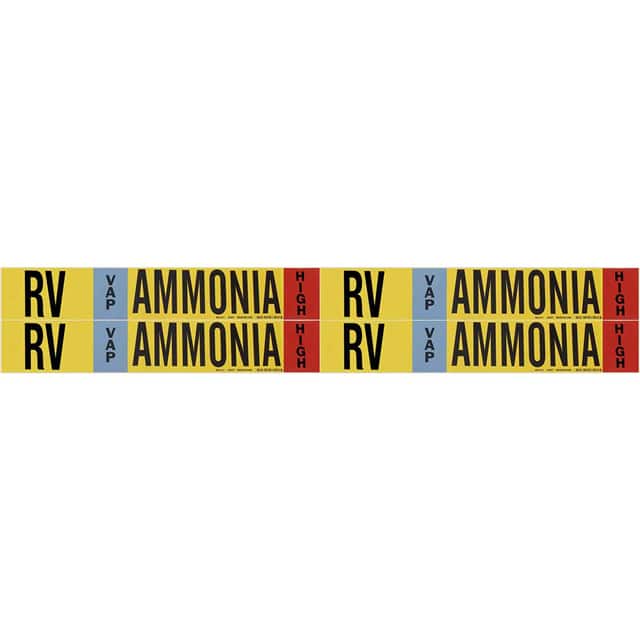 90437 AMMONIA (IIAR) PIPE MARKERS - ST