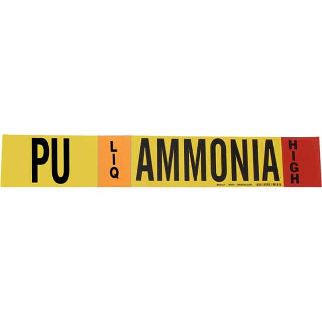90481 AMMONIA (IIAR) PIPE MARKERS