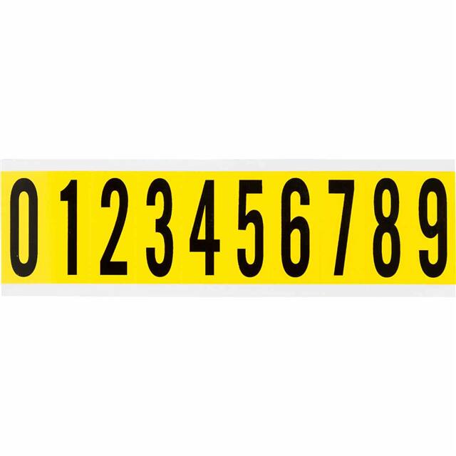 34410 B498 N&L BLK/YEL 3440-0-9 CONSEC