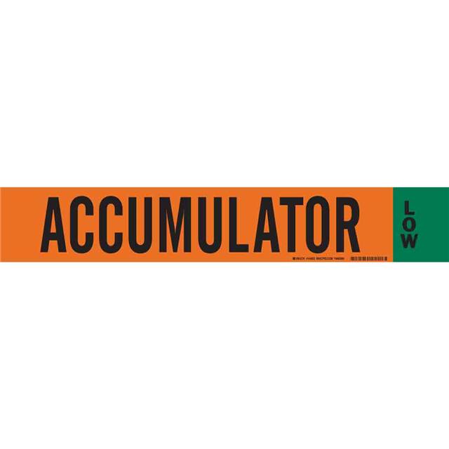 145832 B946 BLK/GRN/ORG ACCUMULATOR