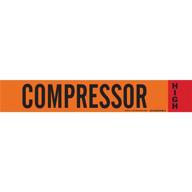 145836 B946 BLK/RED/ORG COMPRESSOR