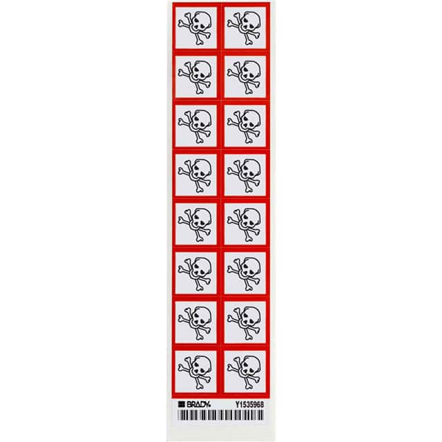 118900 GHS SEVERE TOXIC B235 16/CARD 1"