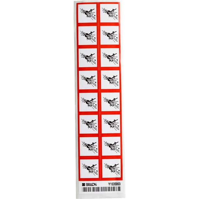 118870 GHS EXPLOSIVE B235 16/CARD 1"