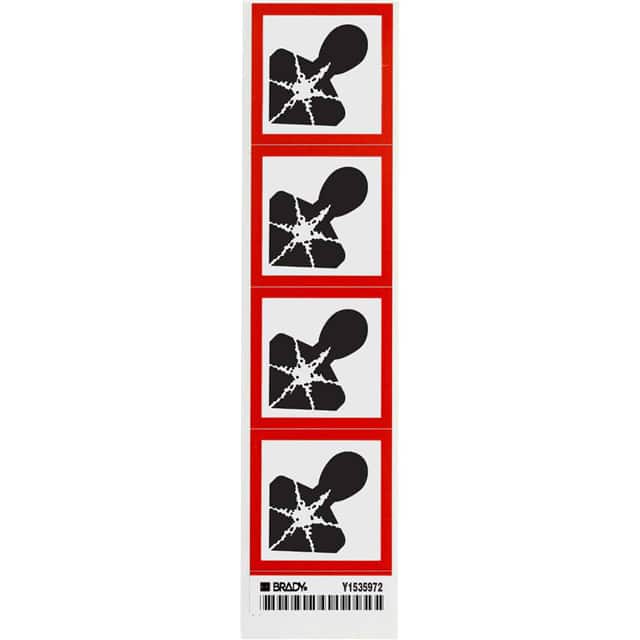 118907 GHS HEALTH DANGER B235 4/CARD 2"