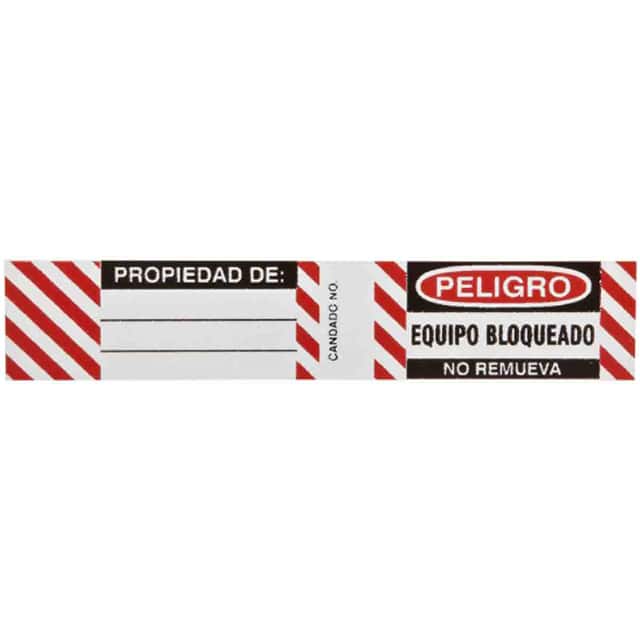 50281 B826/B674 LOCKOUT LABELS 6 SETS