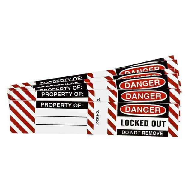 50280 B826/B674 LOCKOUT LABELS 6 SETS