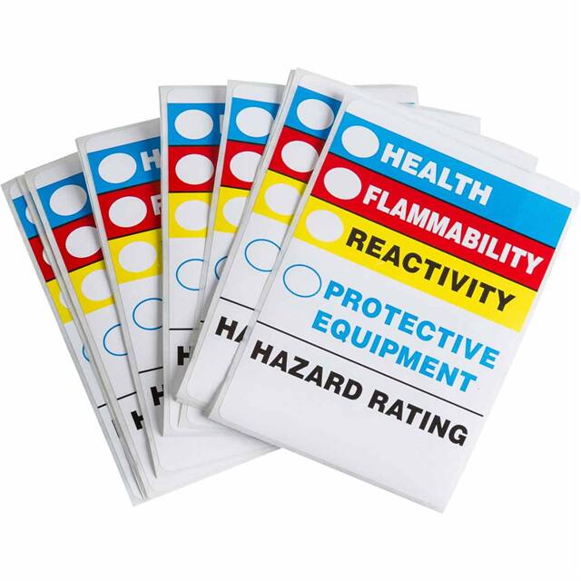 596-35 PRINZING HAZARD ID HAZARD RATING